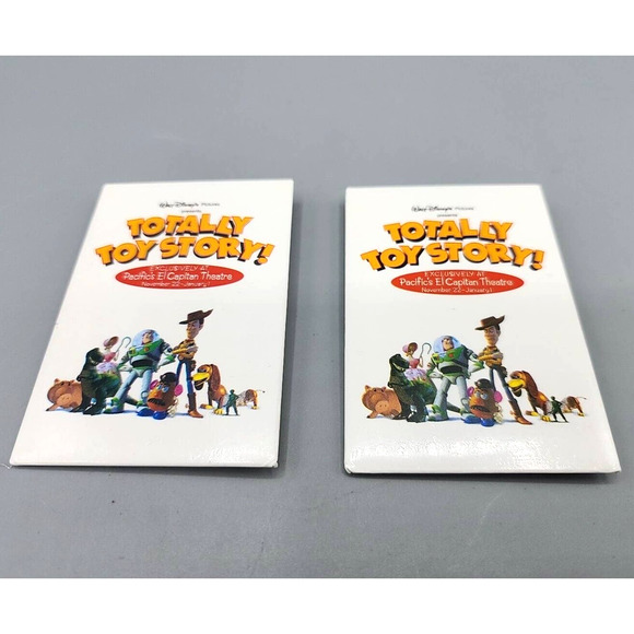 Pixar Jewelry - Totally Toy Story! Exclusively At Pacific’s El Capitan Theatre Pin Back Buttons